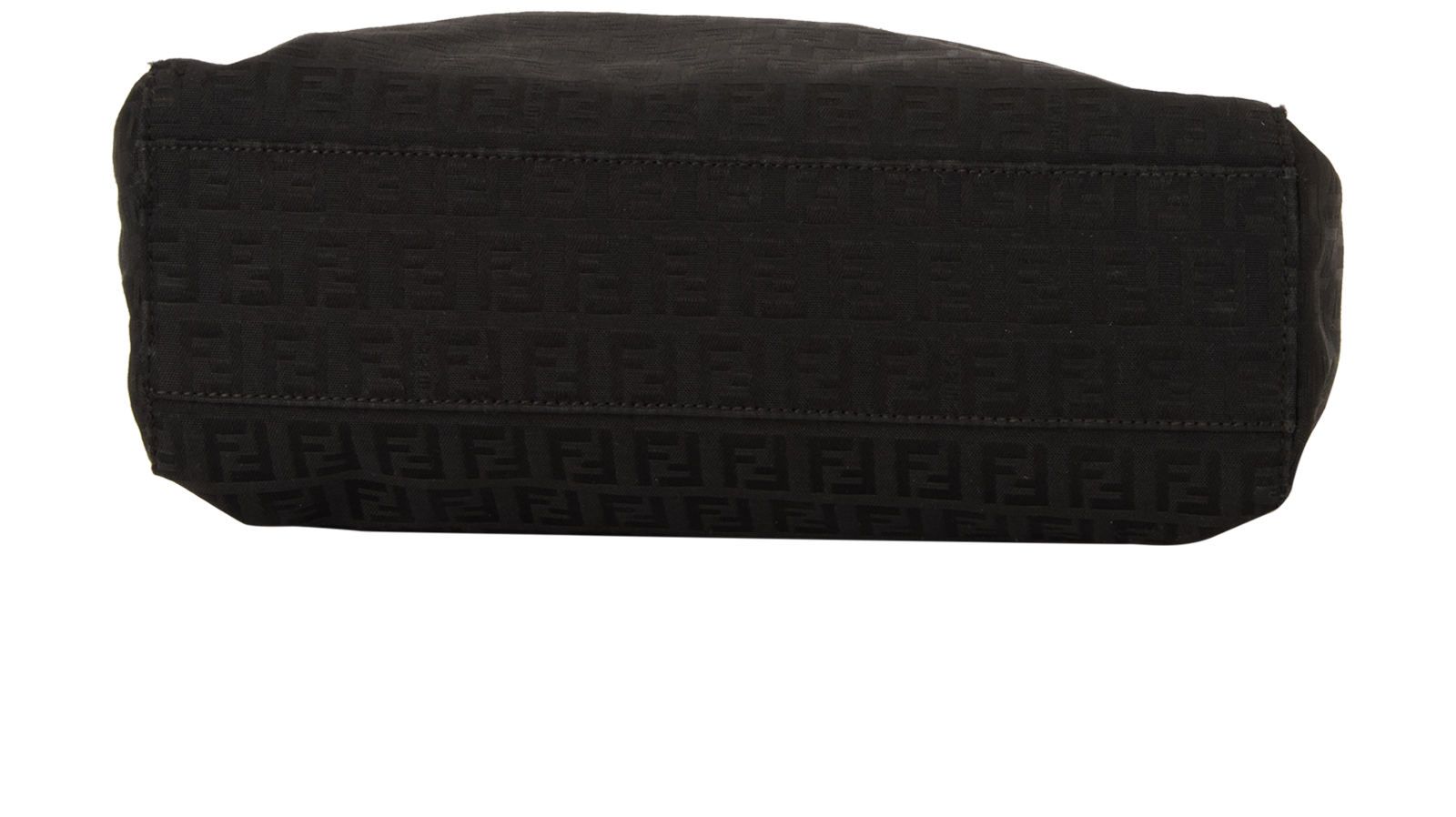 FF Zucca Tote, &pound;395, Handbags, Black, Fabric, Top view